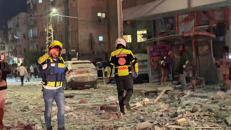 После ракетного обстрела из Ирана