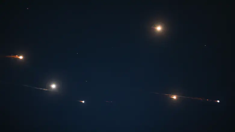 Interceptions of missiles from Iran
