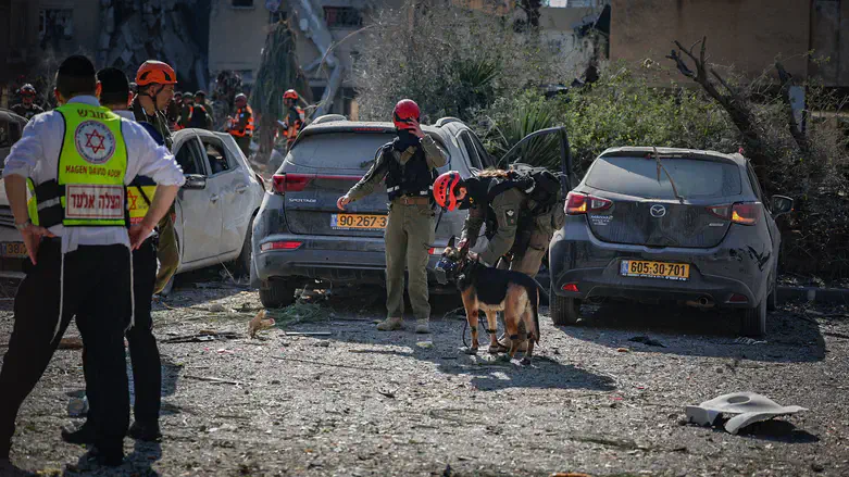 זירת פגיעה הבוקר, אילוסטרציה
