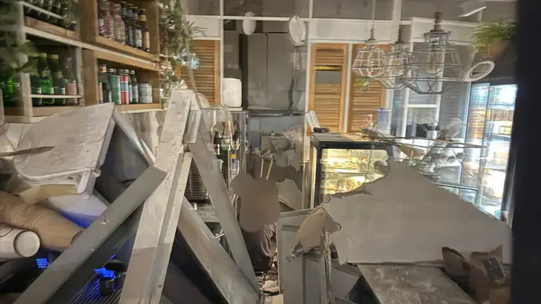 החנות בה נתפס החשוד