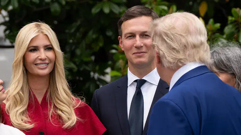 Джаред Кушнер, Иванка Трамп и Дональд Трамп