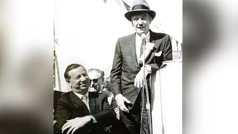 My grandfather with Donald Trump's father