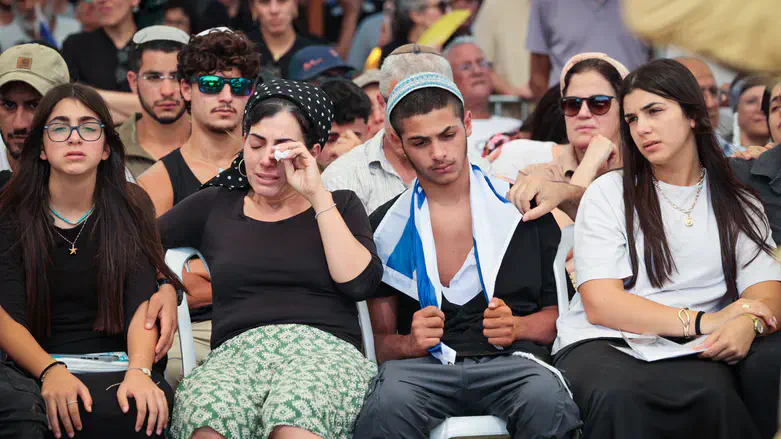 The funeral of Staff Sergeant Ronel Ben-Moshe