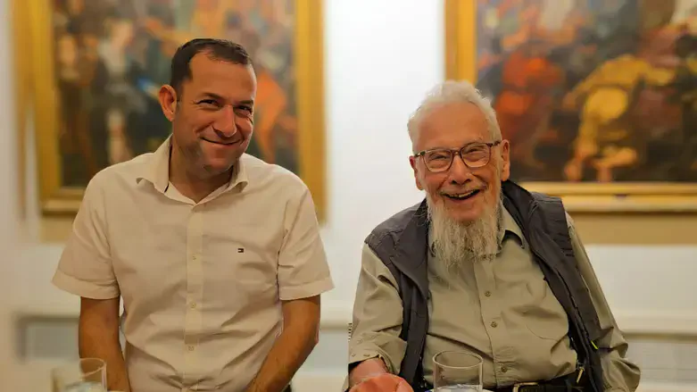 Yossi Dagan and Prof. Israel Aumann