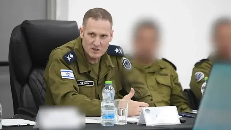 Israel Air Force commander Major General Tomer Bar