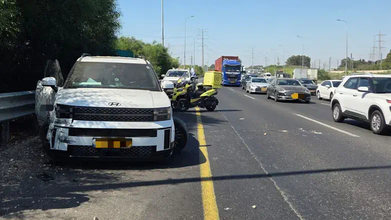 זירת התאונה