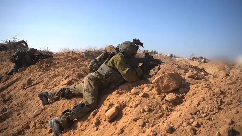 IDF soldiers in Gaza
