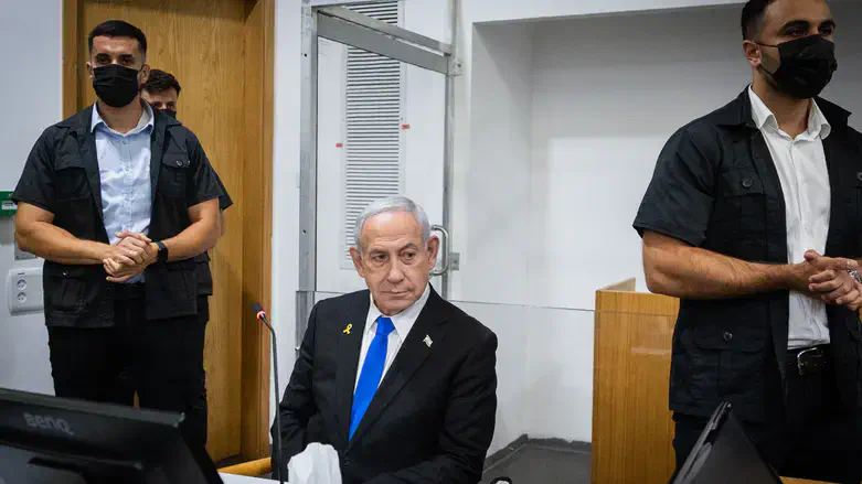 Netanyahu in court