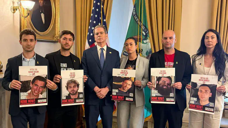 Survivors, families meet Sec. Bessent