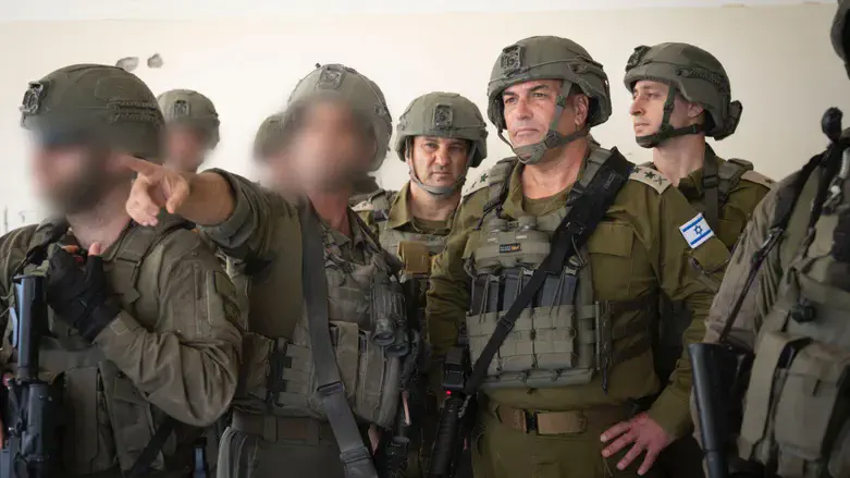 הרמטכ"ל אייל זמיר בחאן יונס