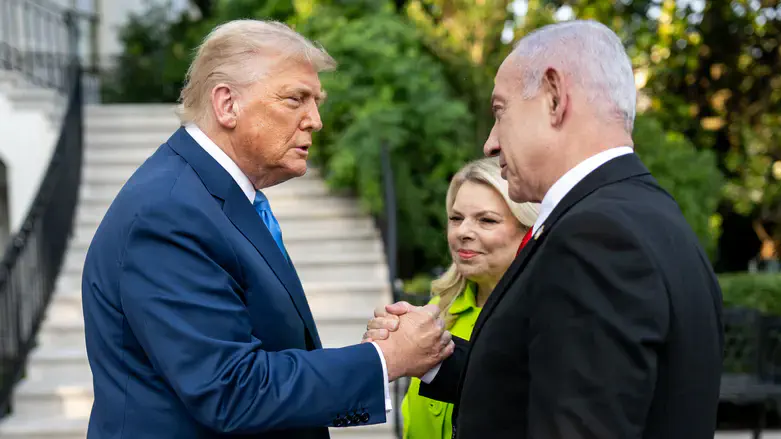 Дональд Трамп и Биньямин Нетаньяху