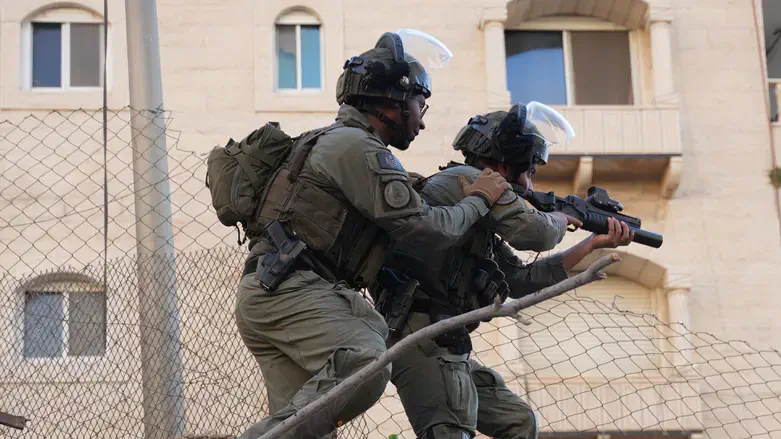 לוחמי מג"ב במזרח ירושלים