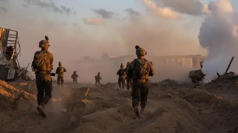 IDF soldiers in Gaza
