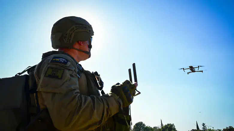 A member of an IDF volunteer response unit