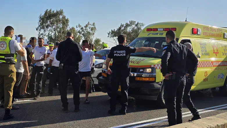 The scene of the incident