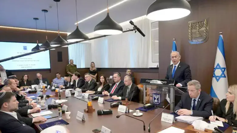 The Cabinet meeting