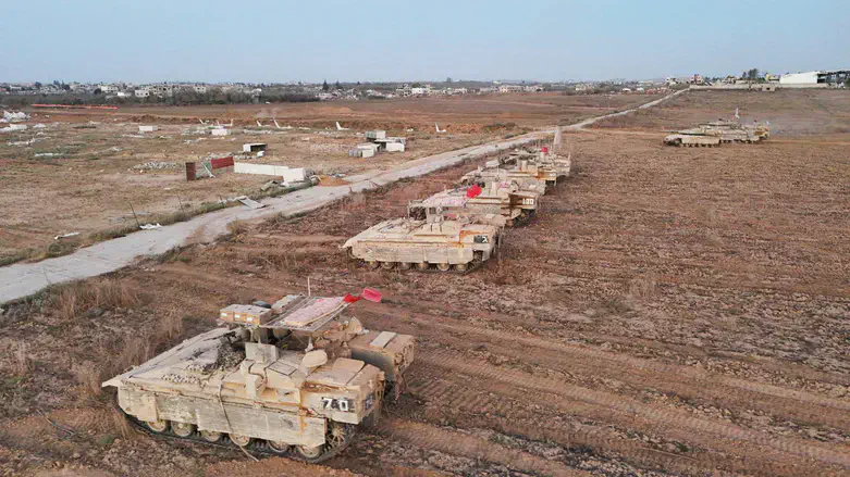 כוחות צה"ל במתקפה בגזרת בית חנון, השבוע