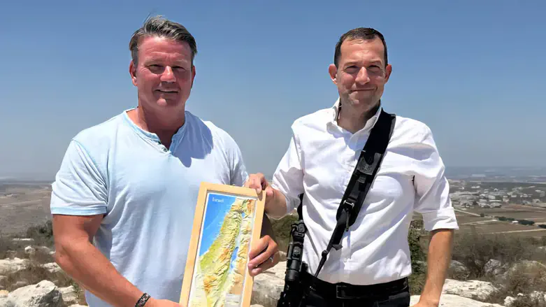 אד היינר עם דגן בשומרון