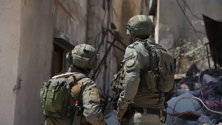 Бойцы ЦАХАЛ в Шхеме. Иллюстрация