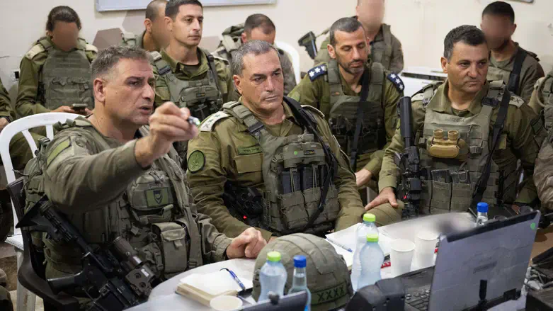 Chief of Staff Eyal Zamir in Gaza