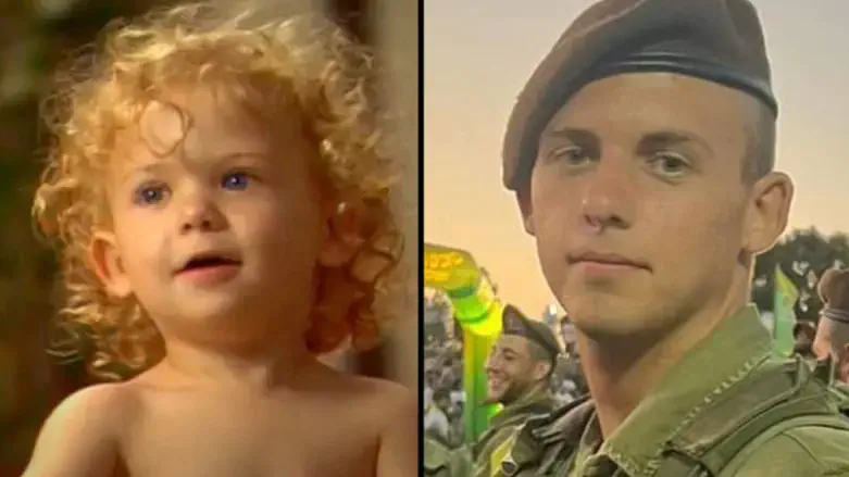 Amit Cohen, in the Huggies ad and as a soldier