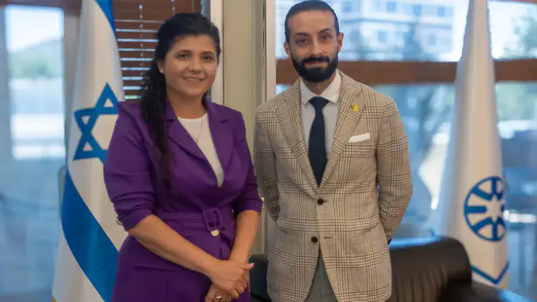 Deputy Min. Sharren Haskel & MP Ulysse Ellian