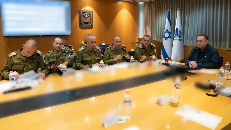 Defense Minister Katz at the meeting