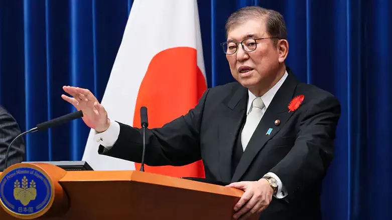 ראש ממשלת יפן שיגרו אישיבה