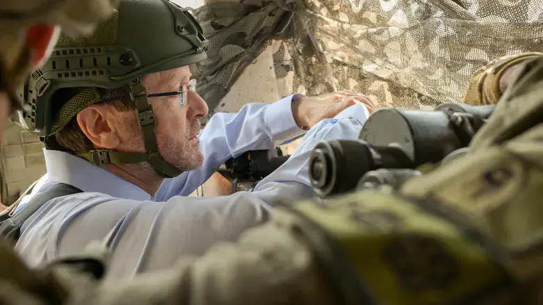 President Herzog in Gaza