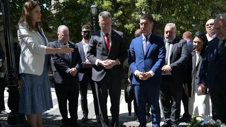 Sa'ar at the ceremony