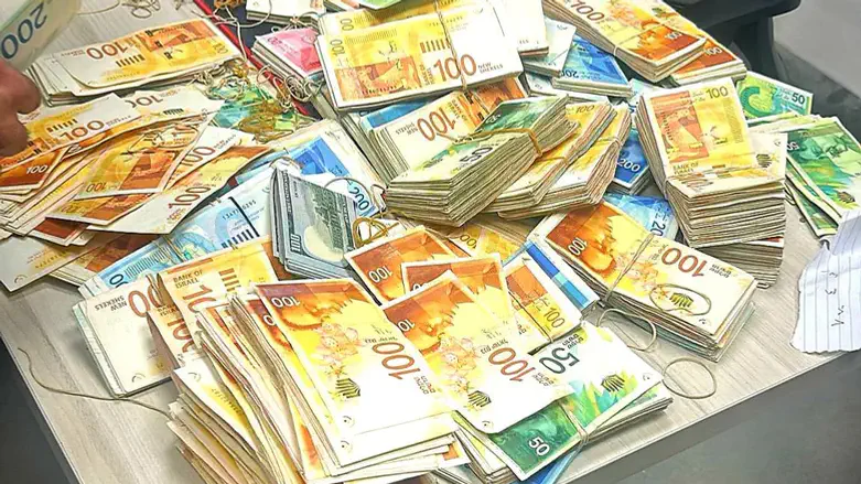 Some of the seized funds