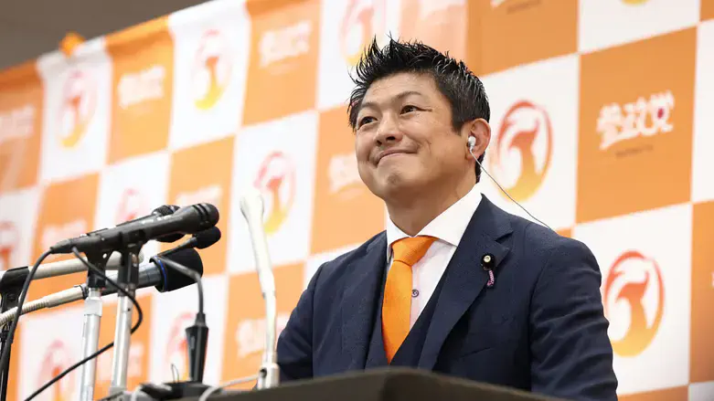 Japan's opposition party Sanseito leader Sohei Kamiya