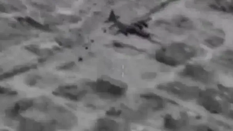 Airdrop of humanitarian aid to Gaza (archive)
