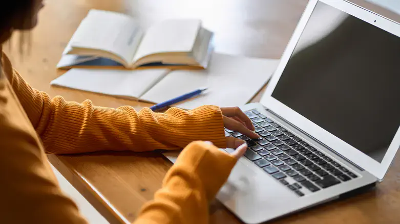 illustration. College student