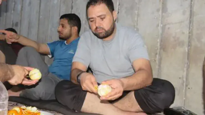 terrorists eat in Gaza