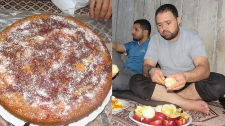 Террористы с едой в туннеле