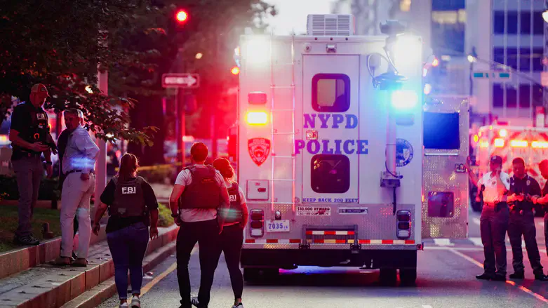 Scene of Manhattan shooting