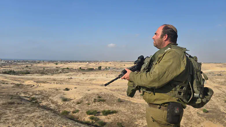 סא"ל אסף שור בעזה