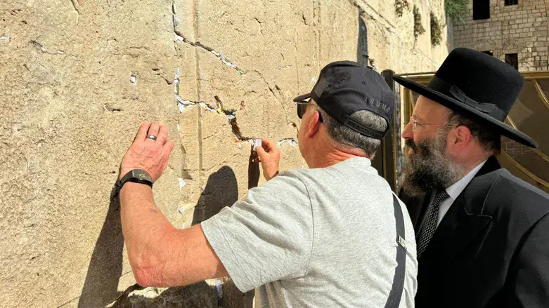 Steve Witkoff at Western Wall