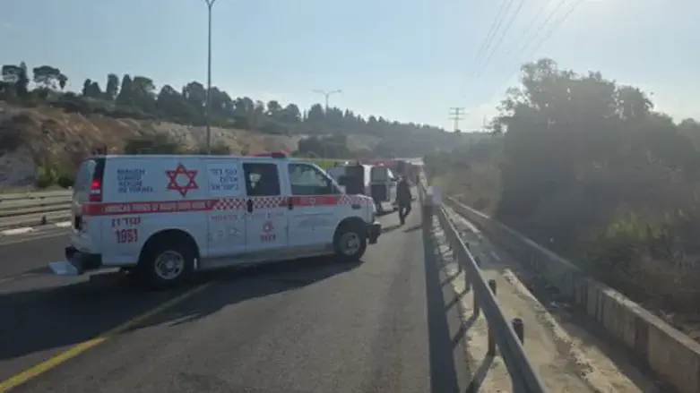 זירת התאונה