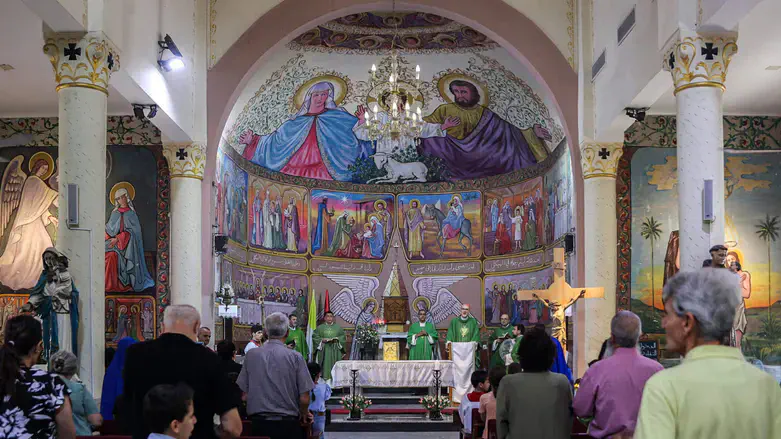 The Roman Catholic Church of the Holy Family in Gaza City