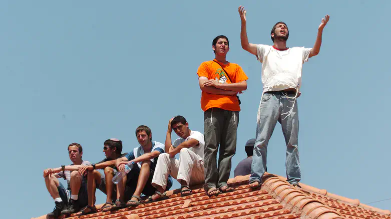 Teens from Gush Katif (file)