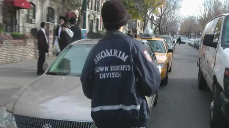 Активист организации «Шомрим» в Нью-Йорке