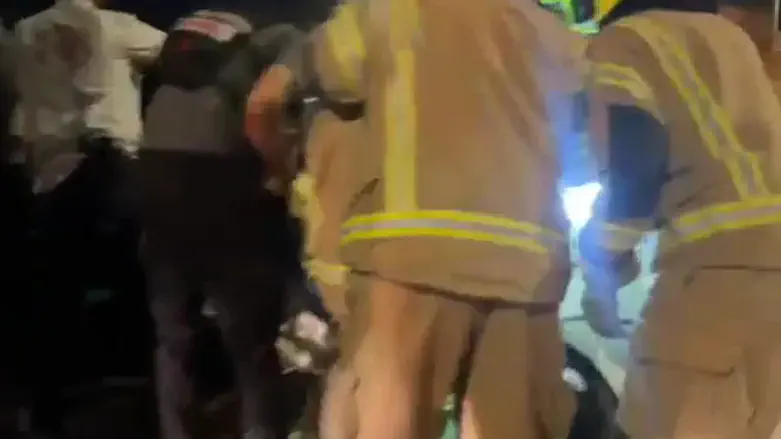 זירת התאונה