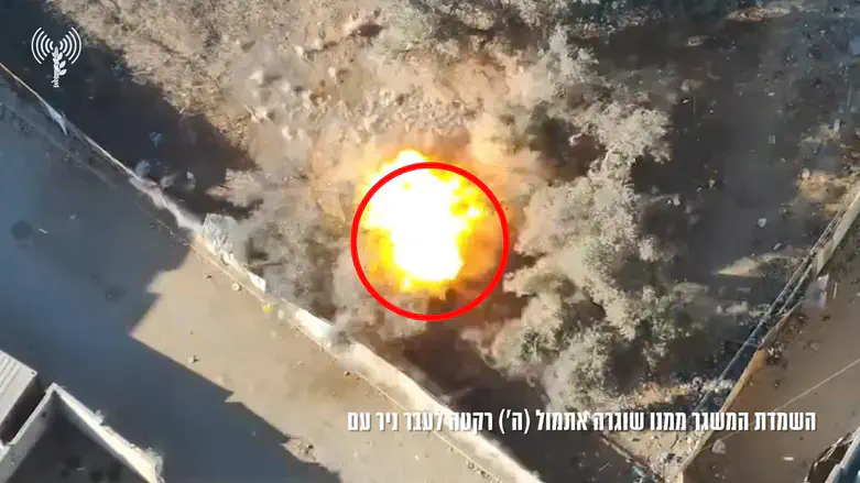 Силы Армии обороны Израиля уничтожилаи вражеский ракетный комплекс