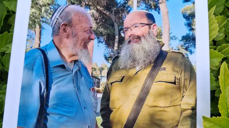 הרב זאב לוין והרב מכלוף