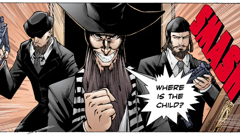 The Monster Mohel from the comic