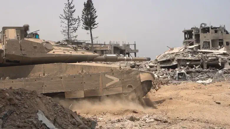 Силы ЦАХАЛ, действующие в секторе Газы. Иллюстрация