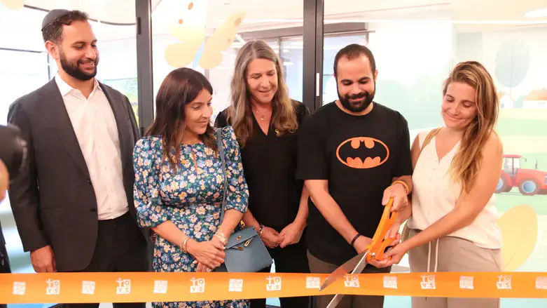 At the dedication ceremony