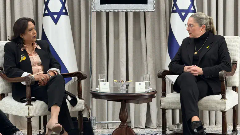 Special Envoy Patten in Israel last year